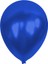 Metalik Mavi Balon 12'li 1