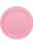 Pembe Plastik Tabak 22 cm 25'li 1