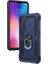 Xiaomi Mi 9 Kılıf Zırh Koruma Yüzüklü Standlı Armor Silikon Kapak + Ekran Koruma 1