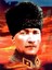 Kalpaklı Atatürk Portresi Kanvas Tablo 2