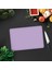 Düz Renk - Lila | Cam Kesme Tahtası - Cam Kesme Tablası | 20cm x 30cm 3