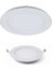 Sıva Altı LED Panel Spot 6 W Yuvarlak 6500K Beyaz Işık Braytron - BP01-30630 1