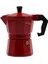 Taşev Piccolo 6 Fincan Moka Pot Kırmızı 1