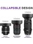 Nikon 18-140 mm Lens İçin 67 mm 3 Kademeli Ayarlanabilir Kauçuk Parasoley 3