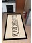 Kaymaz Taban Yıkanabilir Resmi̇ro Kitchen Yazılı Desenli Dijital Baskılı Halı 1