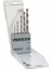 - 5 Parçalı Altıgen Şaftlı Hss-G Metal Matkap Ucu Seti, Dın 338 - 2: 3: 4: 5: 6 Mm 1