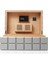 Heritage Humidor Puro Kutusu Hu500T3 Mat Grey 125'S 2