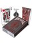 Bicycle Foil Back Crimson Oyun Kağıdı Bicycle Folyolu Lüx Oyun Kartı 1