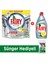 Platinum 115 Yıkama + Fairy Platinum 650 ml Sıvı + Sünger 1