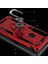 Apple iPhone 8 Kılıf Yüzüklü Standlı Ultra Korumalı Manyetik Vega Kapak-Rose + Full Body Ekran Koruyucu 3