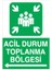 Acil Durum Toplanma Bölgesi Sol Yön Pvc-Leksan 1