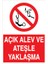 Açık Alev ve Ateşle Yaklaşma Alüminyum 1