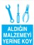 Aldığın Malzemeyi Yerine Koy Sticker-Folyo 1