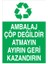 Ambalaj Çöp Değildir Atmayın Ayırın Geri Kazandırın Alüminyum 1