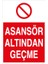 Asansör Altından Geçme Sticker-Folyo 1