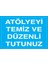 Atölyeyi Temiz ve Düzenli Tutunuz Sticker-Folyo 1