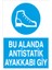 Bu Alanda Antistatik Ayakkabı Giy Pvc-Leksan 1