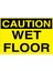 Caution Wet Floor Sticker-Folyo 1