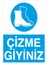 Çizme Giyiniz Sticker-Folyo 1