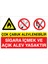 Çok Çabuk Alevlenebilir - Sigara Içmek ve Açık Alev Yasaktır Sticker-Folyo 1
