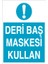 Deri Baş Maskesi Kullan Sticker-Folyo 1