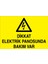 Dikkat Elektrik Panosunda Bakım Var Sticker-Folyo 1