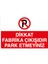 Dikkat Fabrika Çıkışıdır Park Etmeyiniz Sticker-Folyo 1