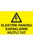 Elektrik Panosu Kapaklarını Kilitli Tut Sticker-Folyo 1