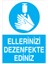 Ellerinizi Dezenfekte Ediniz Sticker-Folyo 1