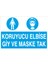 Koruyucu Elbise Giy ve Maske Tak Sticker-Folyo 1
