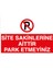 Site Sakinlerine Aittir Park Etmeyiniz Pvc-Leksan 1