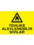 Tehlike Alevlenebilir Sıvılar Sticker-Folyo 1