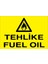Tehlike Fuel Oil Sticker-Folyo 1