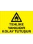 Tehlike Yanıcıdır Kolay Tutuşur Alüminyum 1