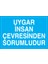Uygar Insan Çevresinden Sorumludur Sticker-Folyo 1