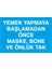 Yemek Yapmaya Başlamadan Önce Maske, Bone ve Önlük Tak Dekota 1