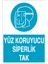 Yüz Koruyucu Siperlik Tak Sticker-Folyo 1