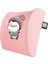 Office Küp Bel Yastığı Ofis Koltuk Minderi Pembe Pinguuu 1