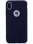Apple iPhone Xs Max Mat Premium Silikon Kılıf - Siyah + Nano Ekran Koruyucu 1