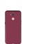 General Mobile Gm 8 Mat Premium Silikon Kılıf - Bordo + Cam Ekran Koruyucu 1