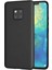Huawei Mate 20 Pro Mat Premium Silikon Kılıf - Siyah + 360 Full Body Ekran Koruma (Ön-Arka) 1