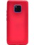 Huawei Mate 20 Pro Mat Premium Silikon Kılıf - Kırmızı + 360 Full Body Ekran Koruma (Ön-Arka) 1