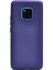 Huawei Mate 20 Pro Mat Premium Silikon Kılıf - Lacivert + 360 Full Body Ekran Koruma (Ön-Arka) 1