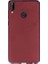 Huawei P20 Lite Mat Premium Silikon Kılıf - Bordo 1