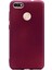 Huawei P9 Mat Premium Silikon Kılıf - Bordo + Cam Ekran Koruyucu 1
