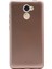 Huawei Y7 Prime Mat Premium Silikon Kılıf - Gold + Nano Ekran Koruyucu 1