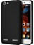 Lenovo K5 Plus Mat Premium Silikon Kılıf - Siyah + Cam Ekran Koruyucu 1