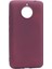 Lenovo Moto E4 Plus Mat Premium Silikon Kılıf - Bordo 1