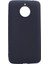 Lenovo Moto E4 Plus Mat Premium Silikon Kılıf - Siyah + Nano Ekran Koruyucu 1