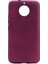 Lenovo Moto G5S Mat Premium Silikon Kılıf - Bordo 1